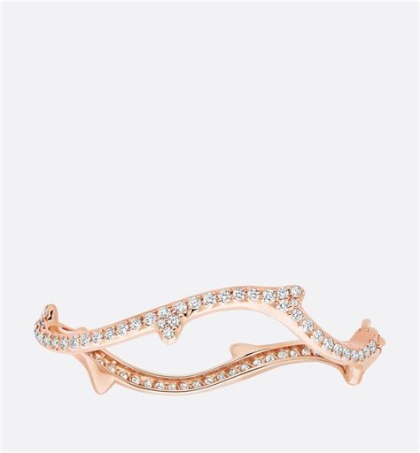 Bois de Rose Bracelet White Gold and Diamonds 